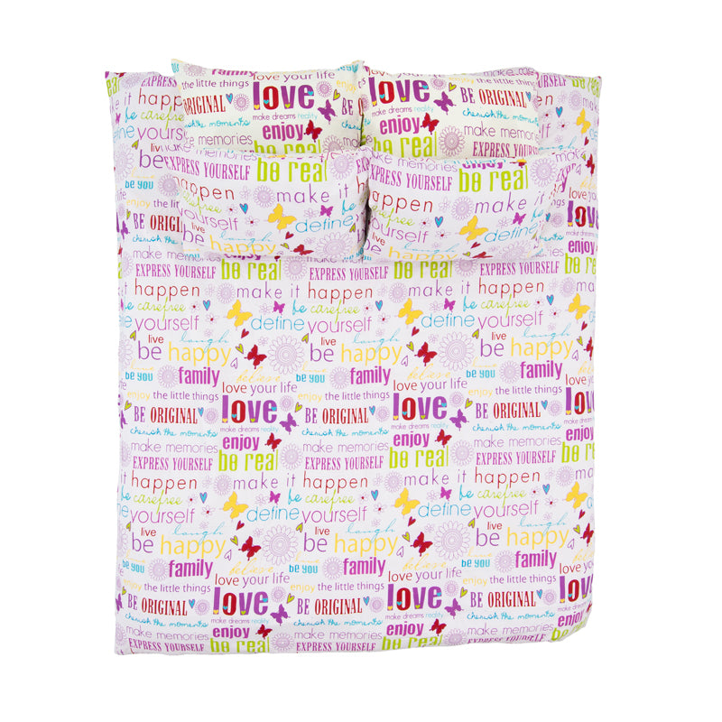 Lenjerie Printata Graphiti