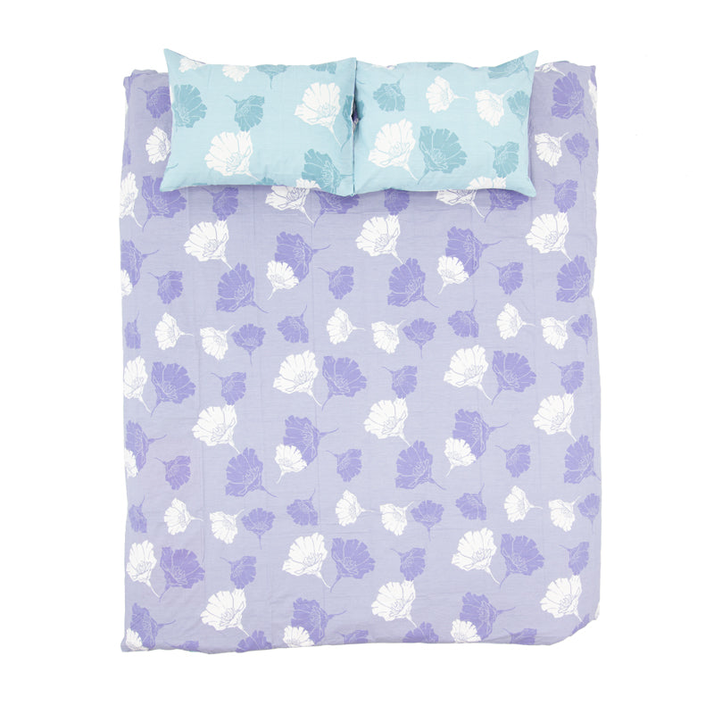 Lenjerie Printata Poppy Liliac
