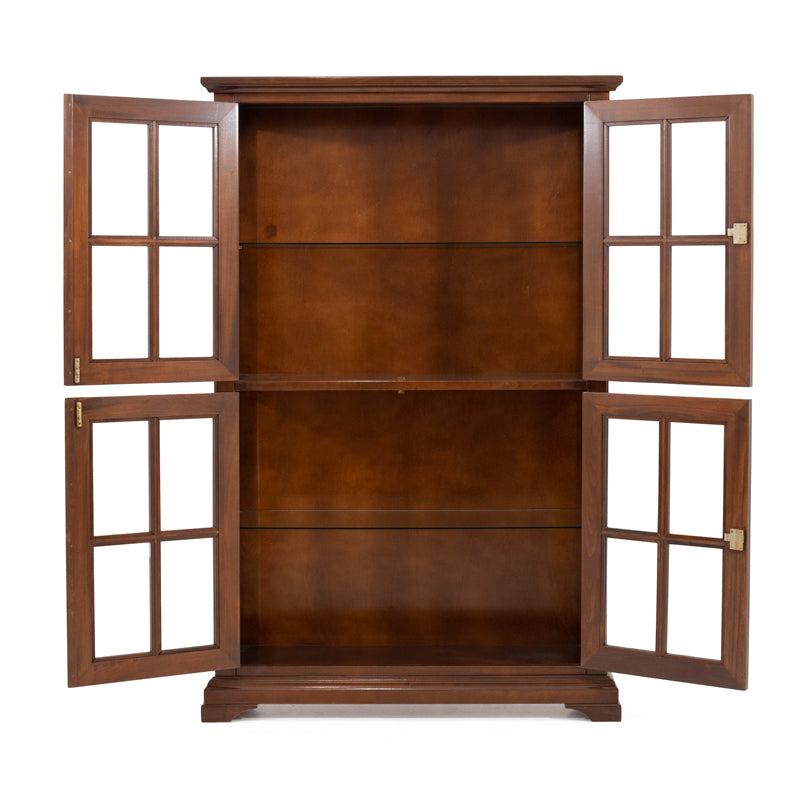 Vitrina 4 usi CM01-Lemn masiv