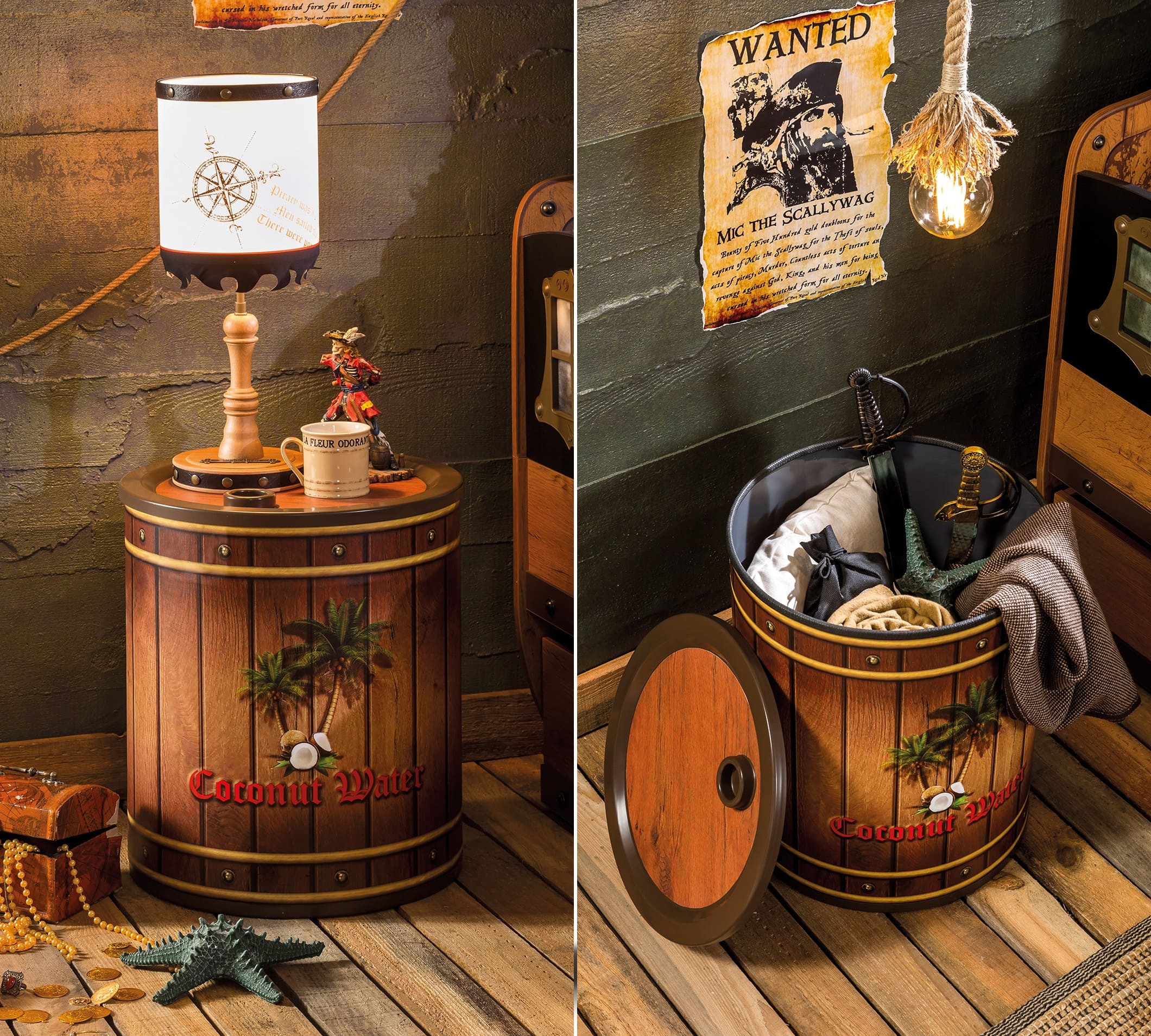 Noptiera Black Pirate-Tip butoi