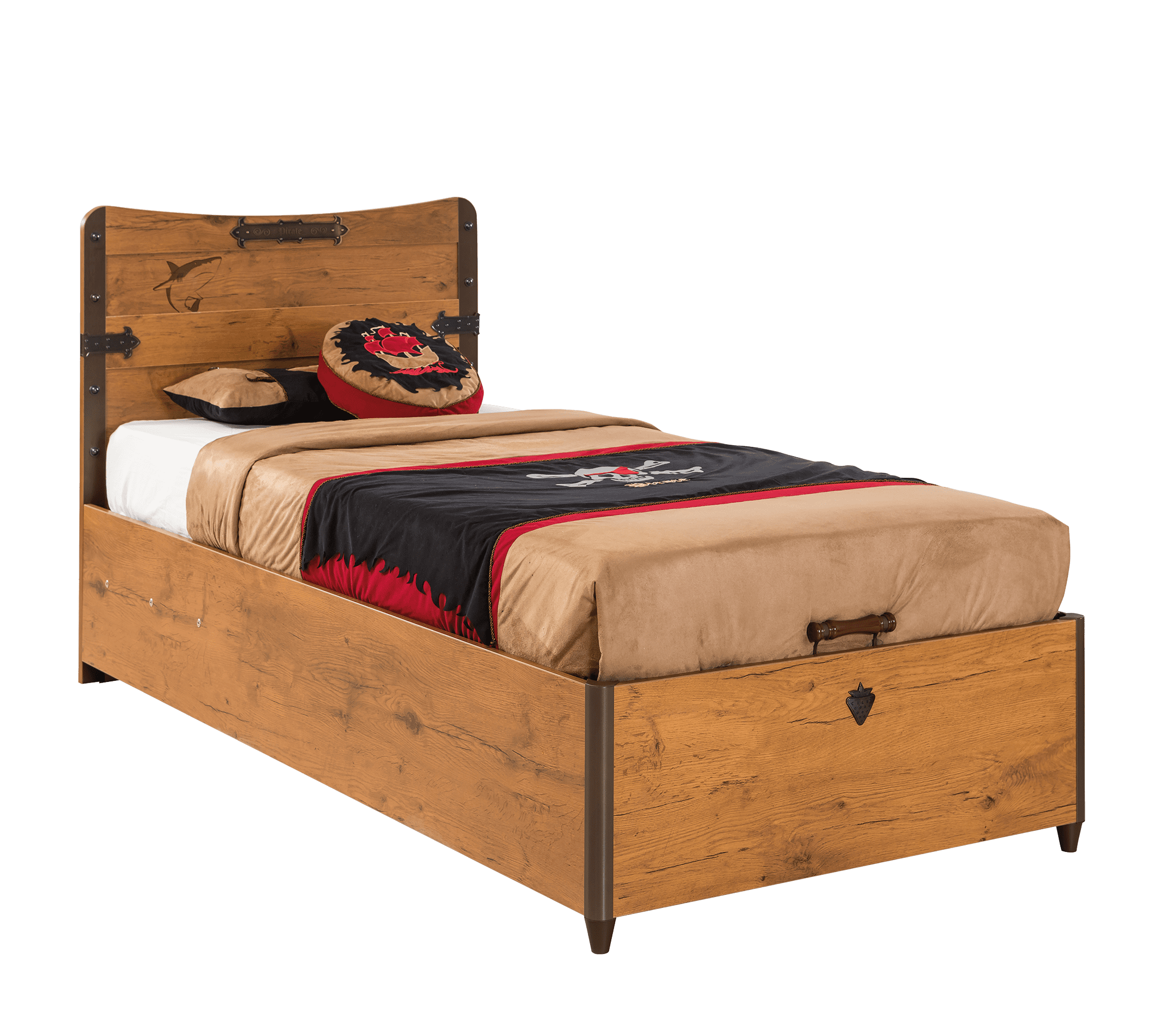 Pat cu lada Black Pirate-Model 2