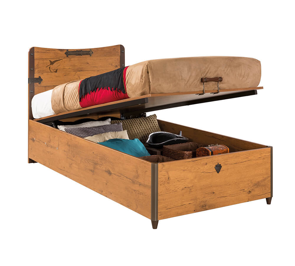 Pat cu lada Black Pirate-Model 2