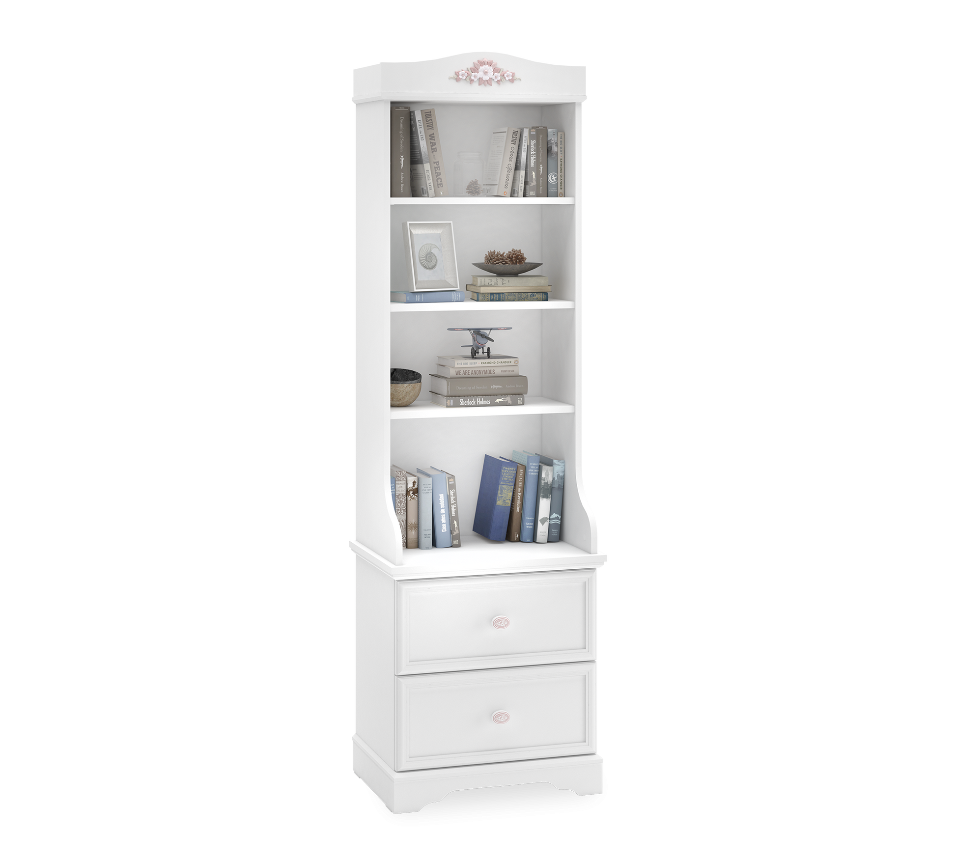 Biblioteca Rustic White