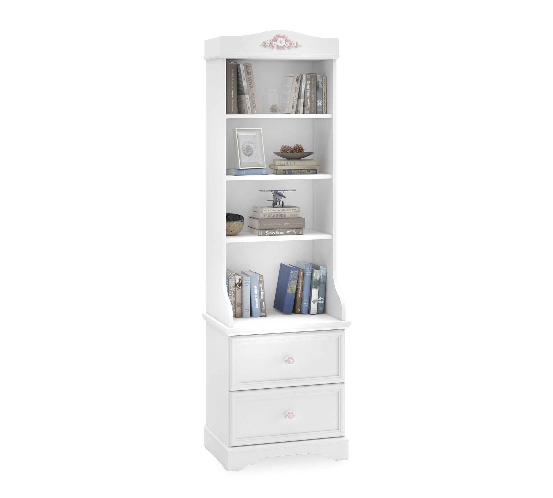 Biblioteca Rustic White