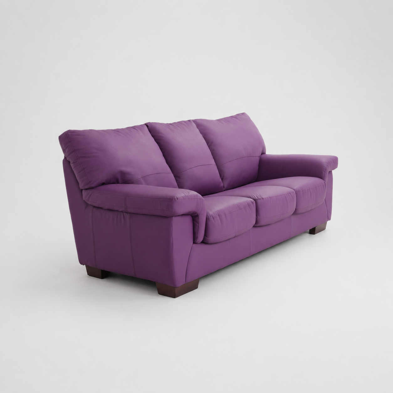 Canapea Berlin 3L Extensibilă Piele Prescott Mov