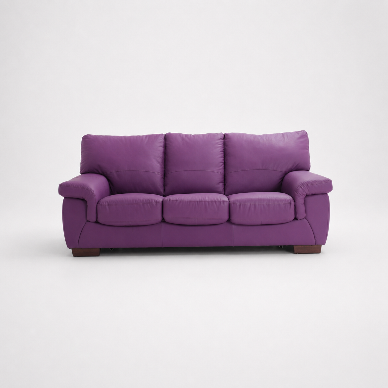 Canapea Berlin 3L Extensibilă Piele Prescott Mov