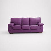 Canapea Berlin 3L Extensibilă Piele Prescott Mov