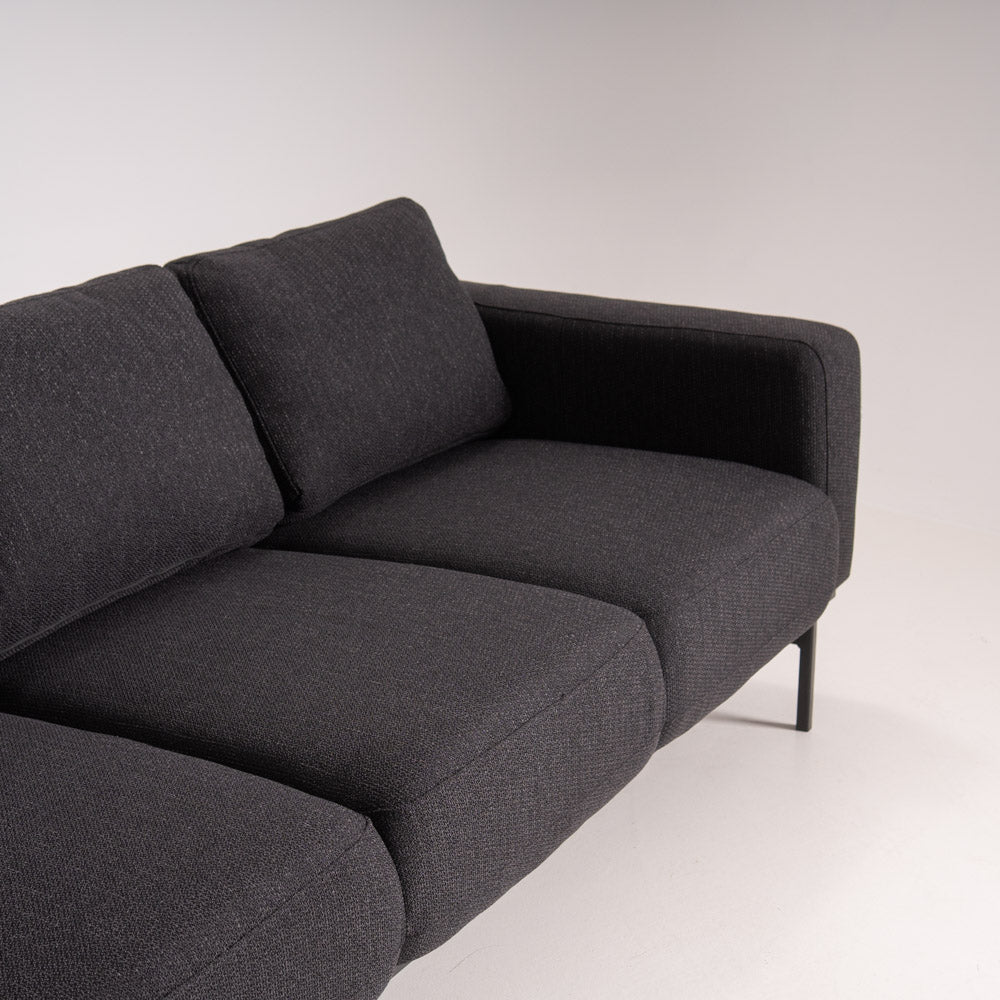 Canapea Praga Stofă Midnight Black