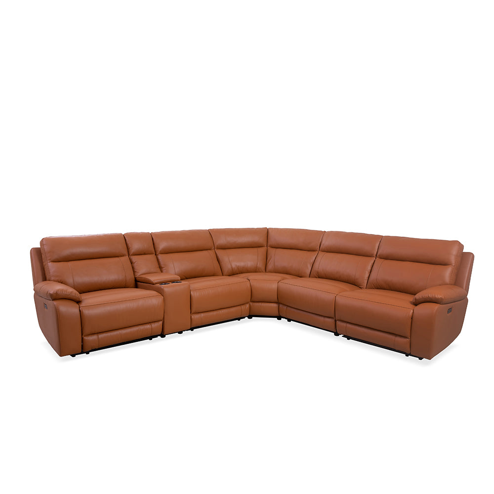 Colțar Comforta, piele naturală