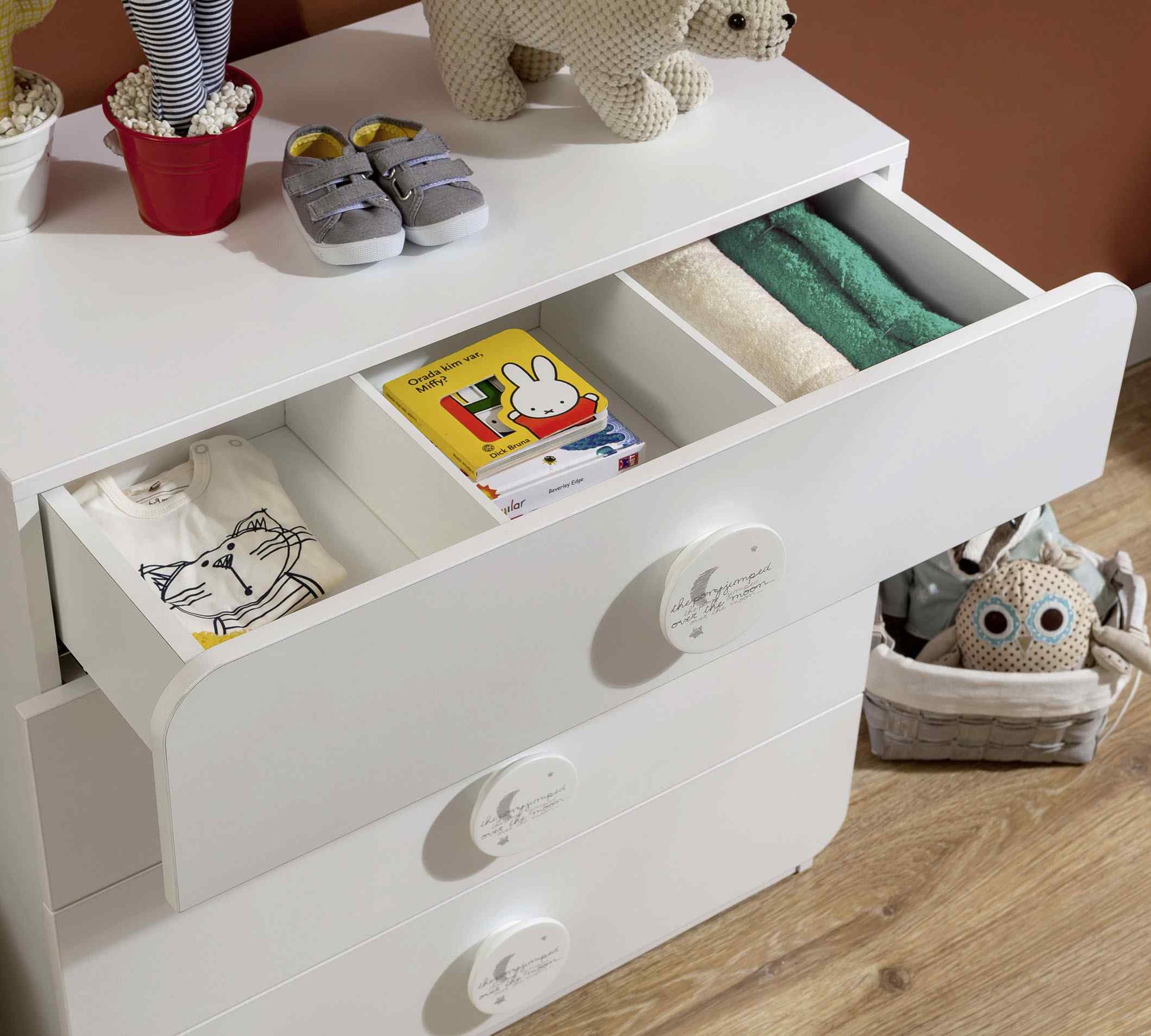Comoda 4 sertare Baby Cotton