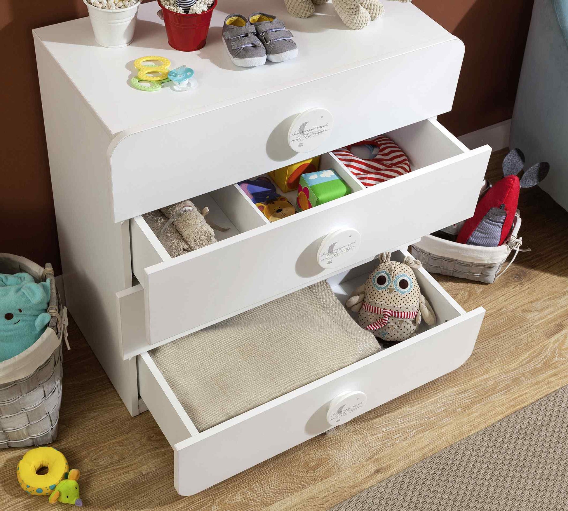 Comoda 4 sertare Baby Cotton