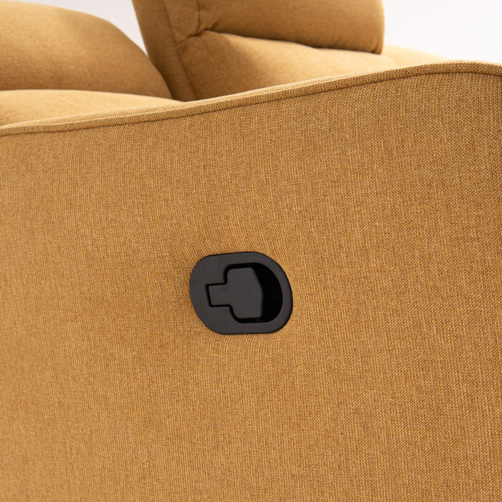 Canapea Recliner Lemon 3L Stofă