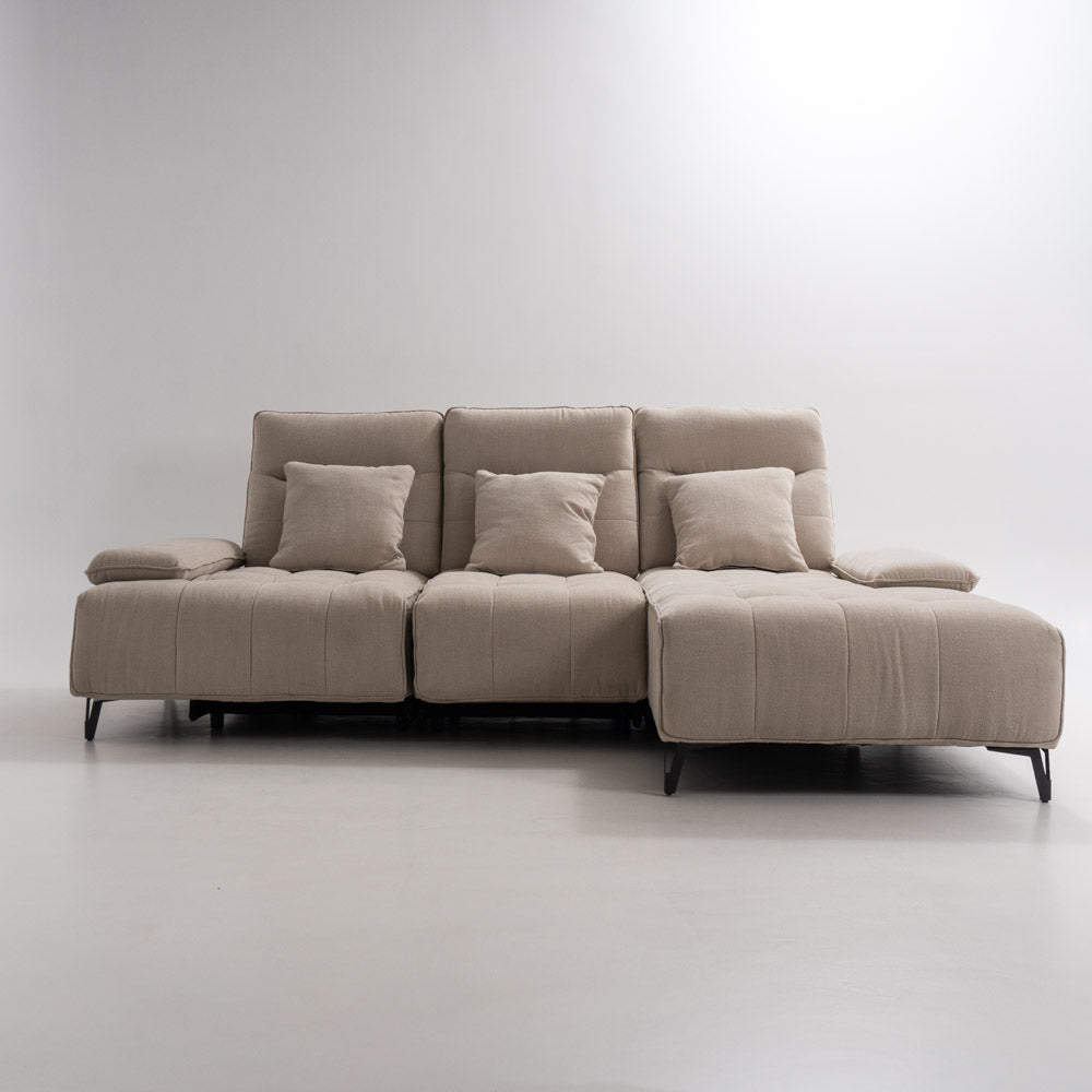 Colțar Recliner Electric Padova Stofă