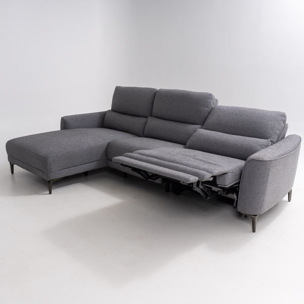Colțar Recliner Electric Verona Stofă