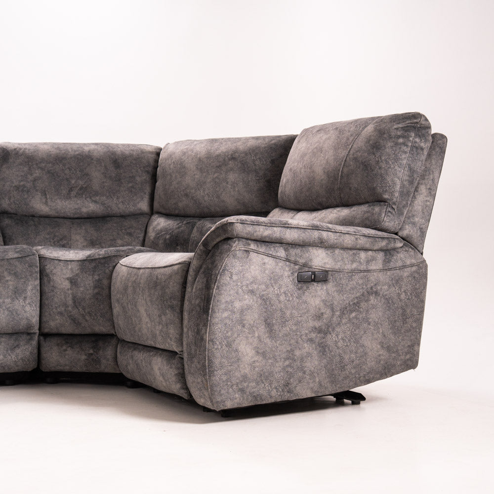 Colțar Recliner Electric Axel Stofă