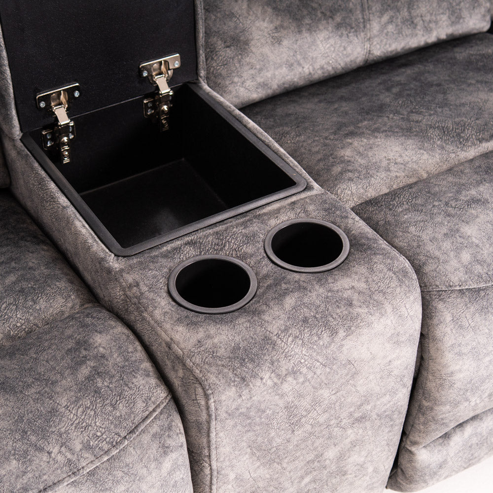 Colțar Recliner Electric Axel Stofă