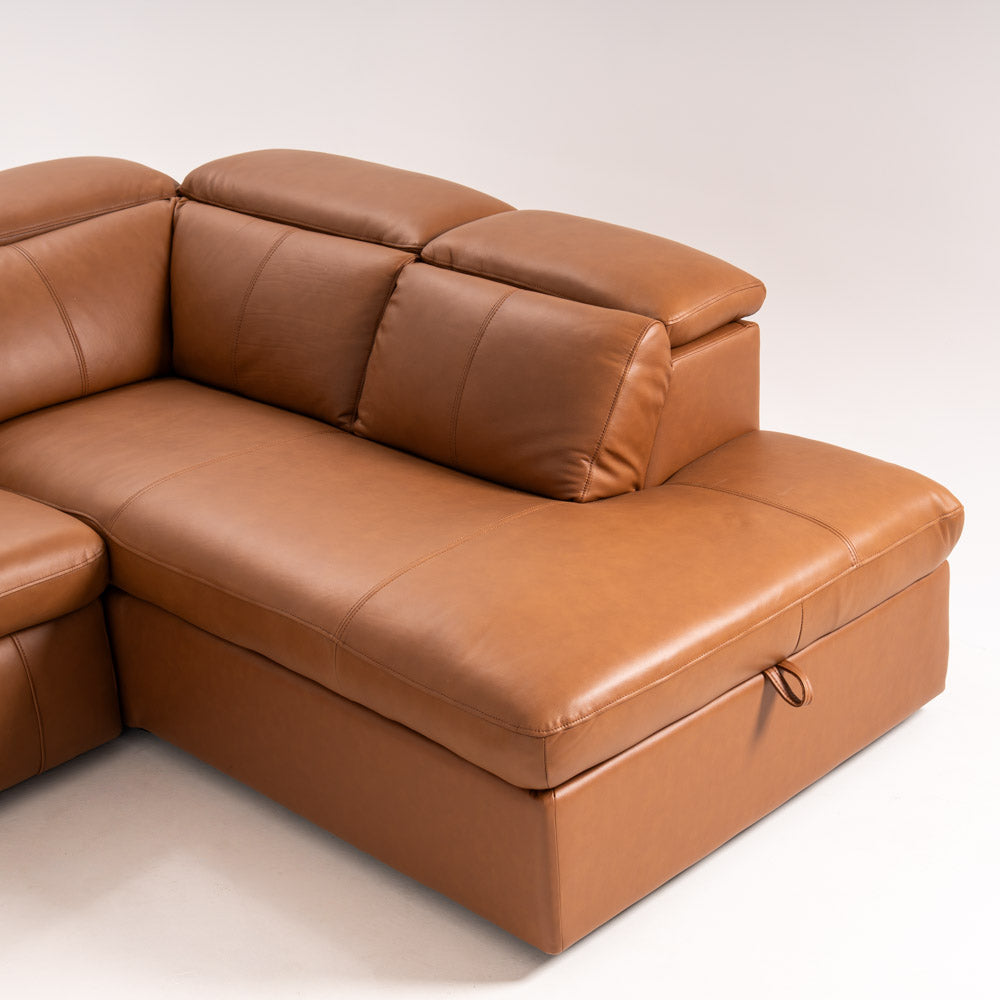 Colțar Recliner Electric Rimini Piele