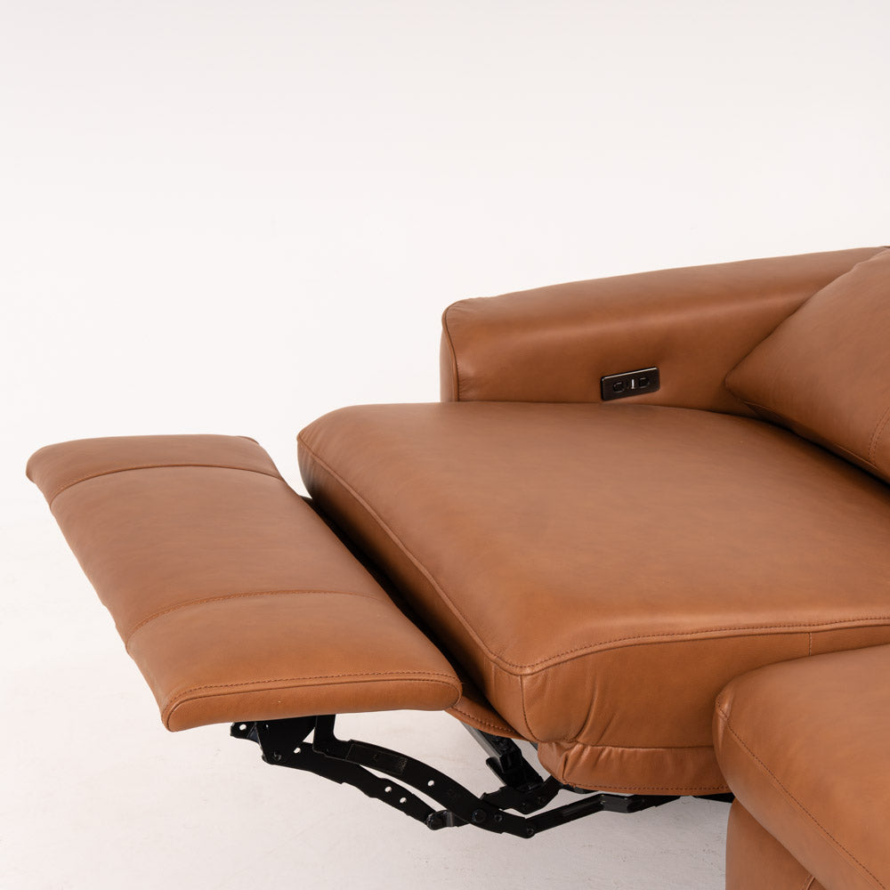 Colțar Recliner Electric Rimini Piele