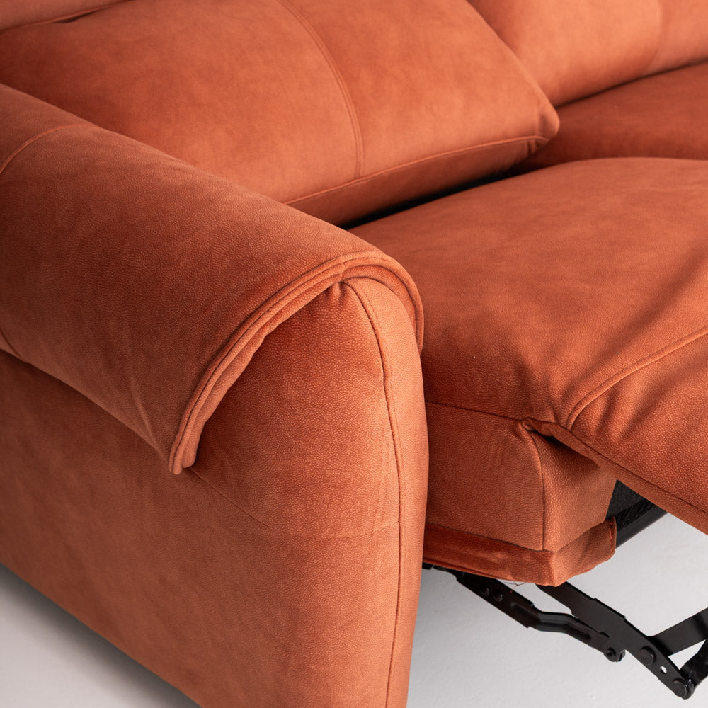 Colțar Recliner Electric Luna Stofă