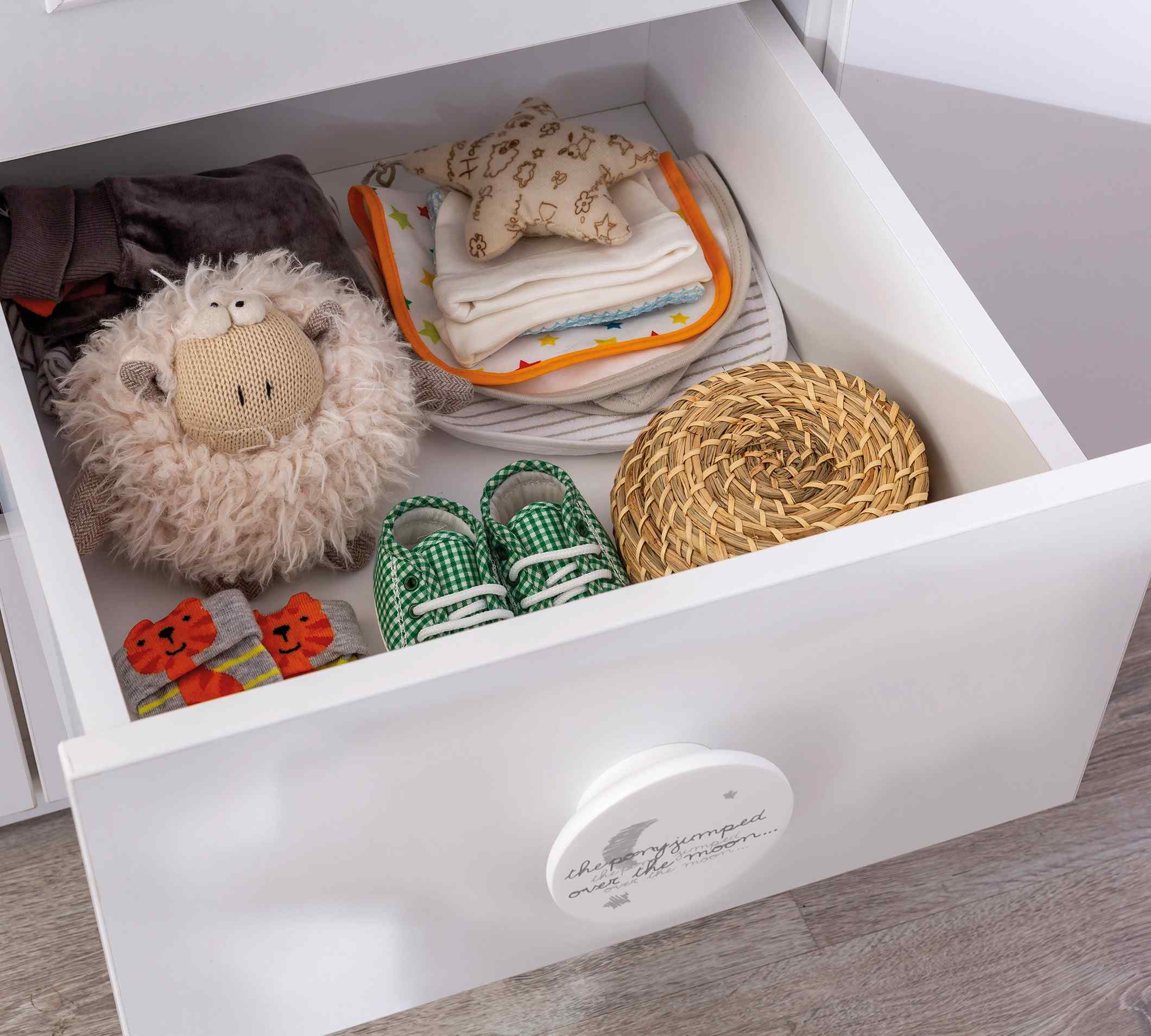 Dulap 3 usi+2 sertare Baby Cotton