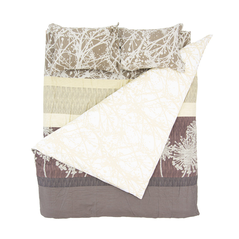 Lenjerie Printata Lucina Khaki
