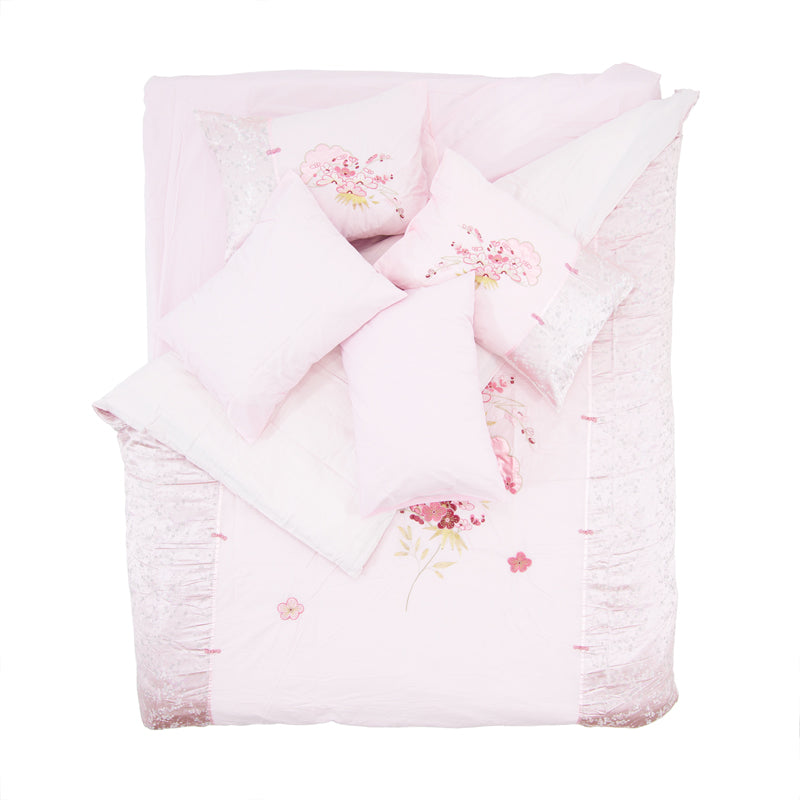 Lenjerie Printata Spring Rain Sheer Pink