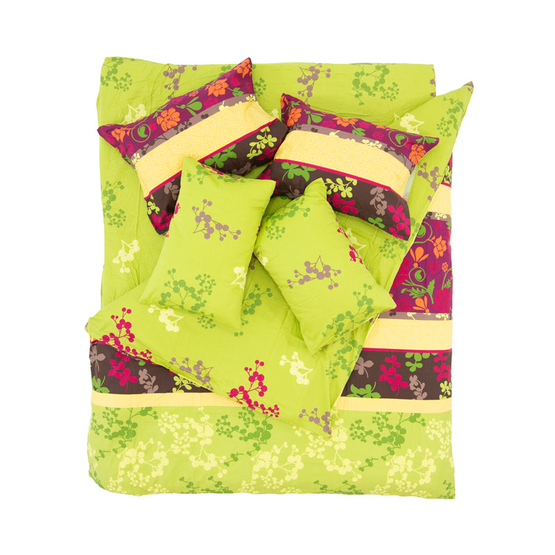 Lenjerie Printata Amanry Green