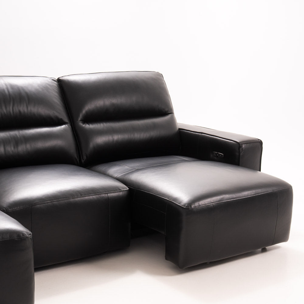 Colțar Recliner Electric Zen Piele
