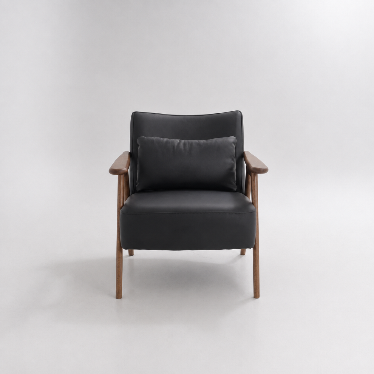 Fotoliu Herry Stejar Piele Black